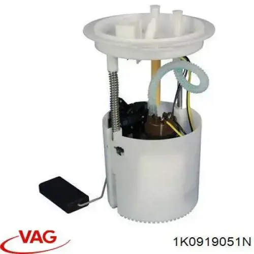 Moduł pompy paliwowej z czujnikiem poziomu paliwa VAG 1K0919051N cena, od 113,31 USD