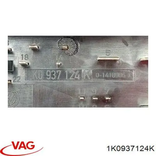 Skrzynka bezpieczników VAG 1K0937124K cena, od 87,18 USD