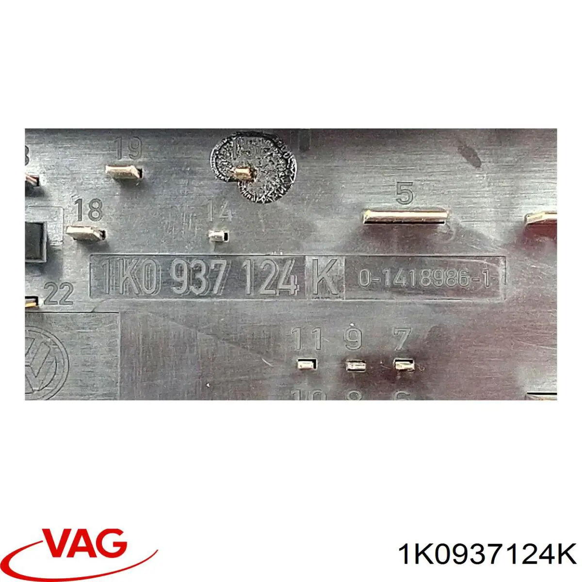 Skrzynka bezpieczników 1K0937124K VAG