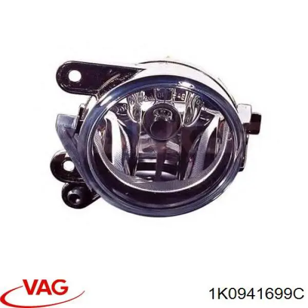 1K0941699C VAG Lampa przeciwmgielna lewa