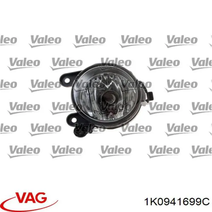 Do koszyka 1K0941699C VAG Lampa przeciwmgielna lewa