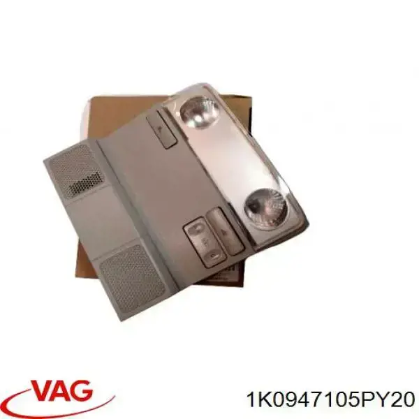 1K0947105PY20 VAG Lampka oświetlenia kabiny