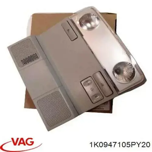 Lampka oświetlenia kabiny VAG 1K0947105PY20 cena, od 57,92 USD