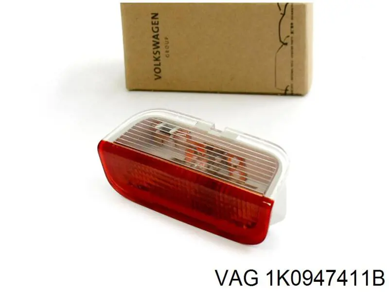 Lampa podświetlania w drzwiach VAG 1K0947411B cena, od 16,34 USD