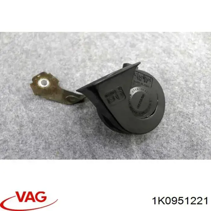 Sygnał dźwiękowy (klakson) VAG 1K0951221 cena, od 19,78 USD
