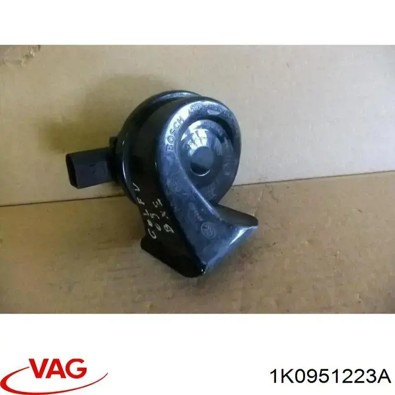 Do koszyka 1K0951223A VAG Sygnał dźwiękowy (klakson)