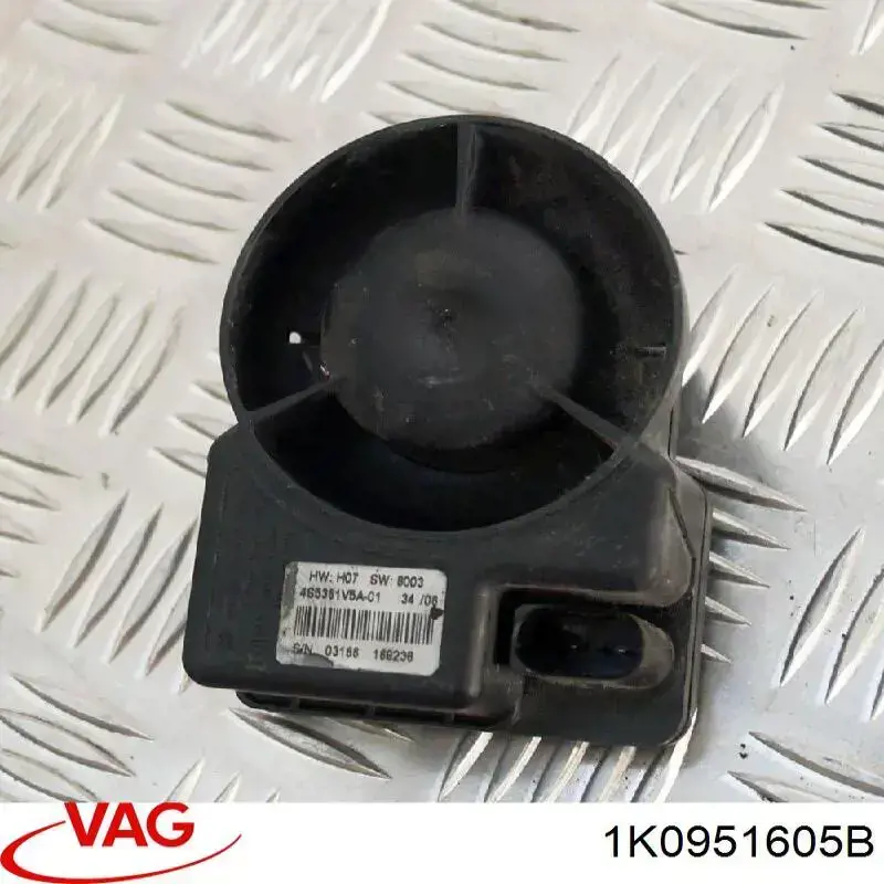 Do koszyka 1K0951605B VAG Alarm systemu antynapadu