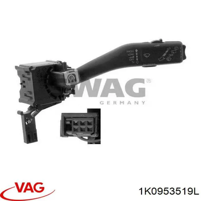 Przełącznik zespolony prawy VAG 1K0953519L cena, od 30,65 USD