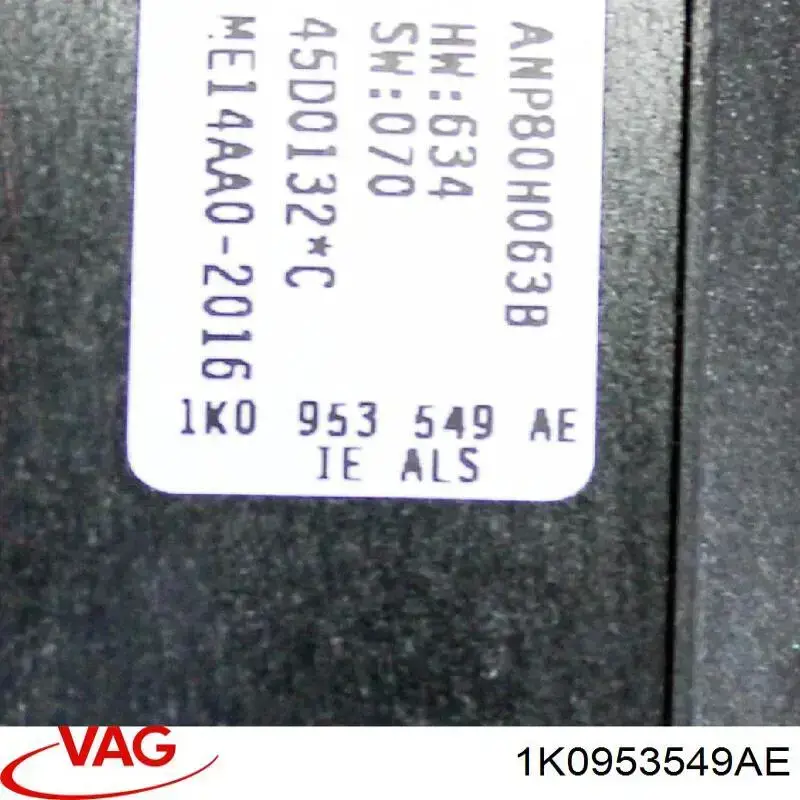 1K0953549AE VAG Sterownik tempomatu