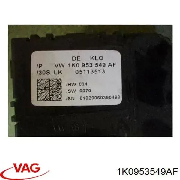 Do koszyka 1K0953549AK VAG Sterownik tempomatu