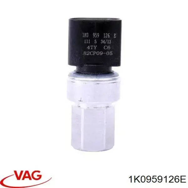 Czujnik ciśnienia bezwzględnego klimatyzacji VAG 1K0959126E cena, od 54,89 USD