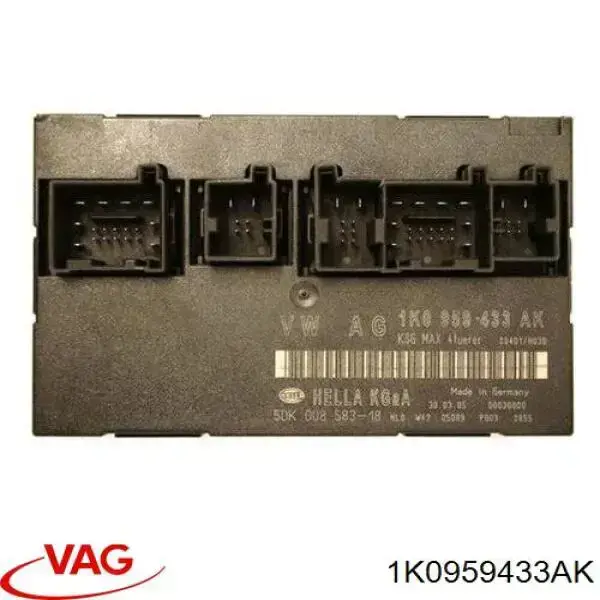 Blok komfortu do Volkswagen Golf V 1K1