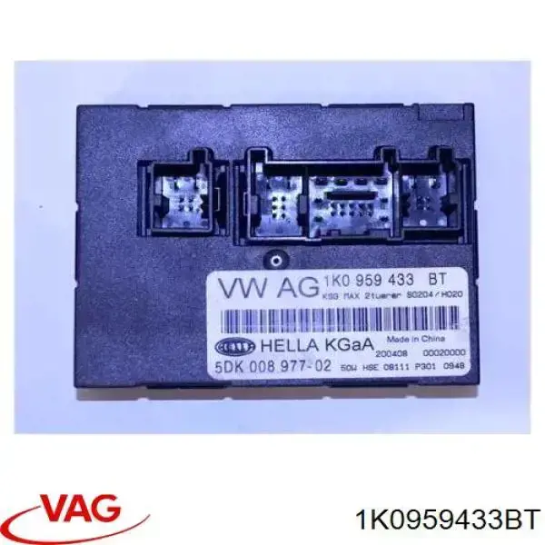 Blok komfortu do Volkswagen Golf V 1K5