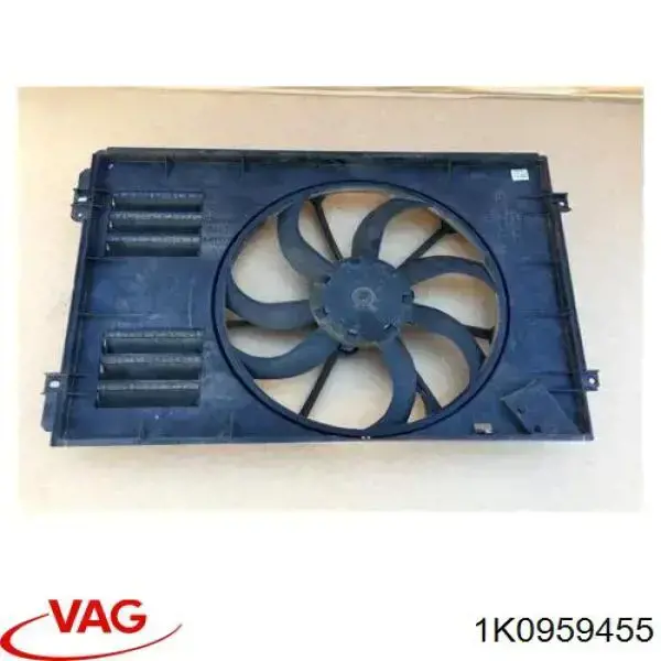 Dyfuzor chłodnicy, w komplecie z silnikiem i wirnikiem VAG 1K0959455 cena, od 116,44 USD