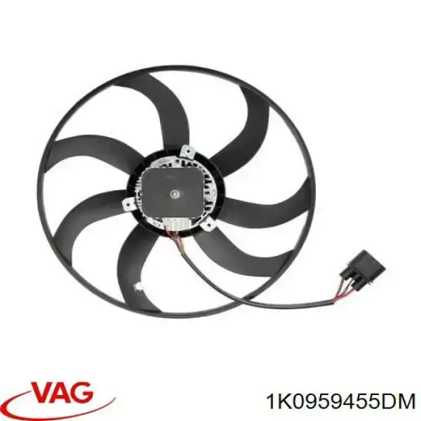 Wentylator elektryczny układu chłodzenia, kompletny (silnik+wirnik) lewy AND 30959017 cena, od 135,51 USD