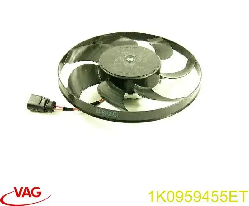 1K0959455ET VAG Wentylator elektryczny układu chłodzenia, kompletny (silnik+wirnik) prawy