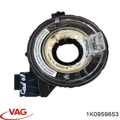 1K0959653 VAG Pierścień kontaktowy AIRBAG, taśma kierownicy