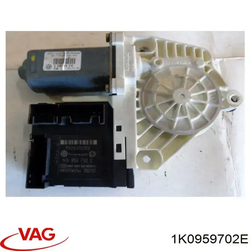 1K0959702E VAG Mechanizm podnoszenia szyby drzwi przednich prawych