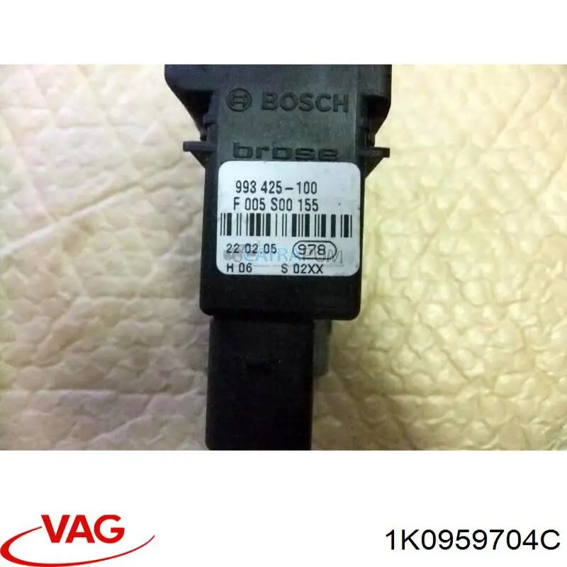Do koszyka 1K0959704C VAG Mechanizm podnoszenia szyby drzwi tylnych prawych