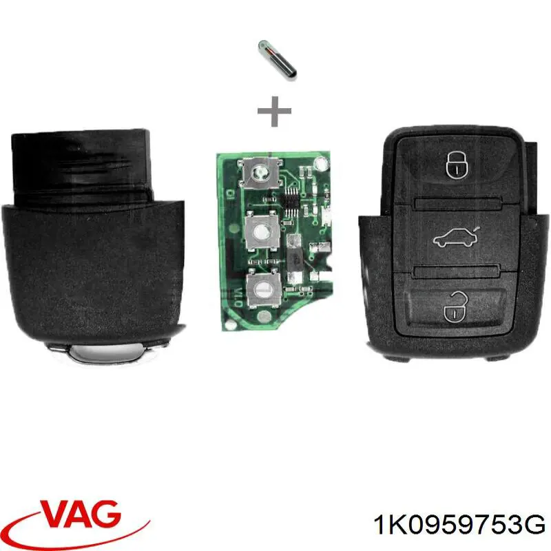 Brelok-sterownik sygnalizacji VAG 1K0959753 cena, od 9,90 USD