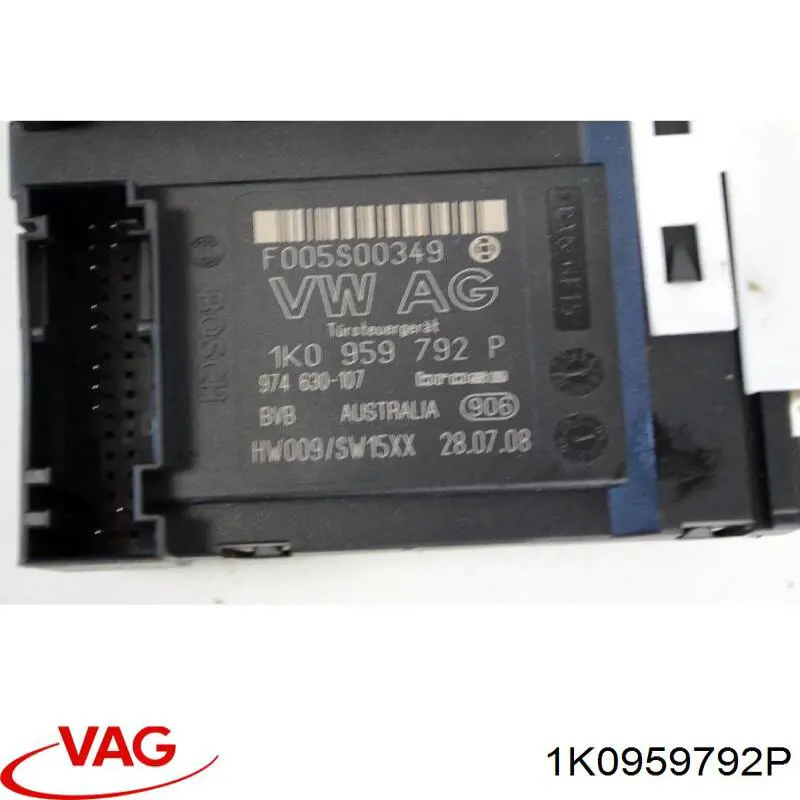 Blok komfortu do Volkswagen Passat B6 3C5