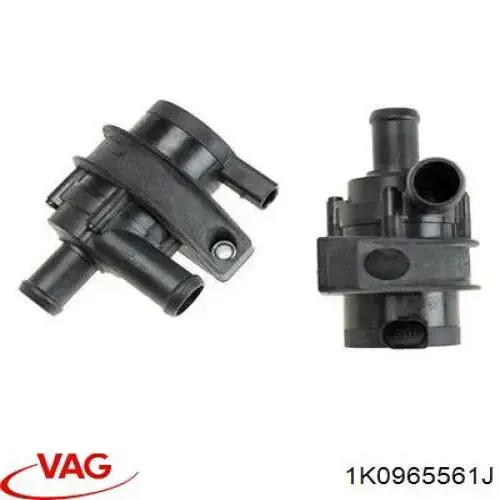 Pompa chłodzenia wodą, dodatkowa elektryczna VAG 1K0965561J cena, od 51,05 USD