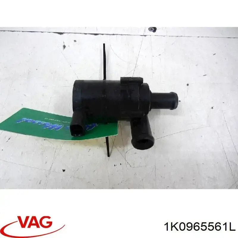 Do koszyka 1K0965561L VAG Pompa chłodzenia wodą, dodatkowa elektryczna