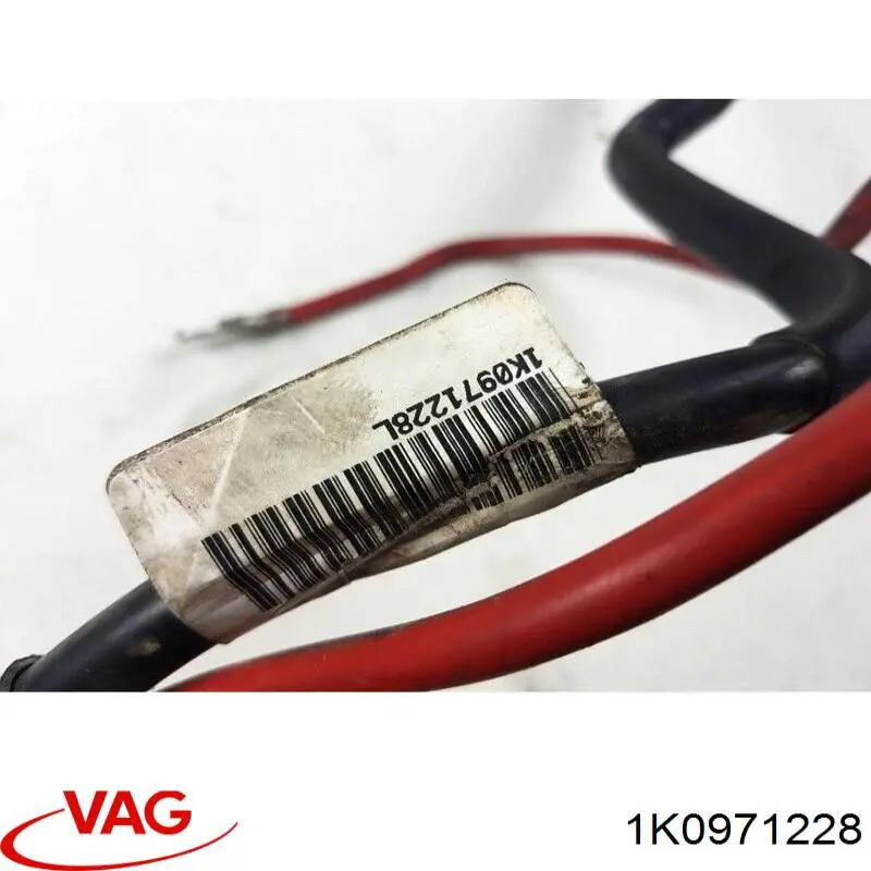 Do koszyka 1K0971228 VAG Kabel klemy plusowej akumulatora
