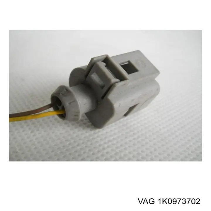 Złącze (wtyk) czujnika zużycia klocków hamulcowych VAG 1K0973702 cena, od 7,60 USD