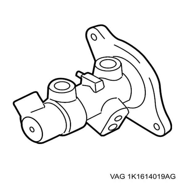 Główny cylinder hamulców VAG 1K1614019AG cena, od 108,84 USD