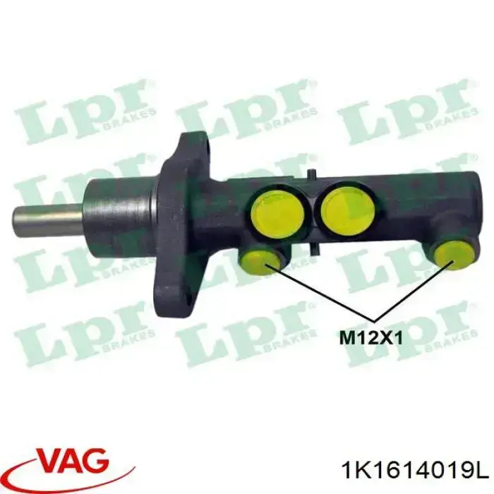 Główny cylinder hamulców VAG 1K1614019L cena, od 81,97 USD