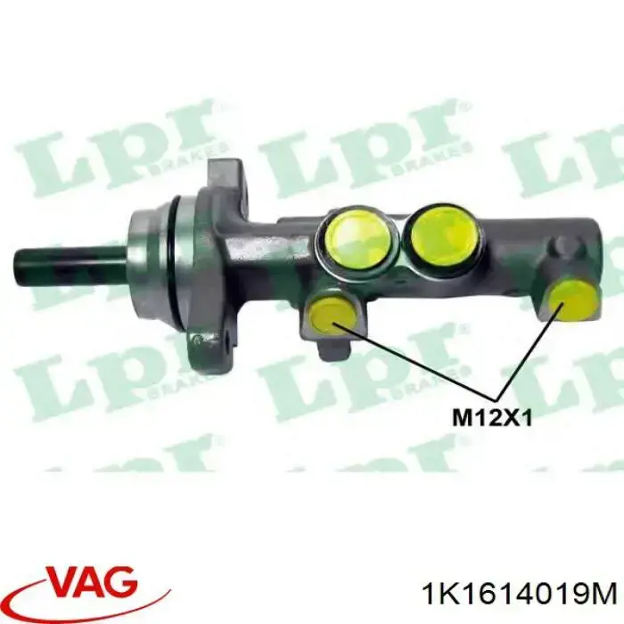 Główny cylinder hamulców M85078 Brembo
