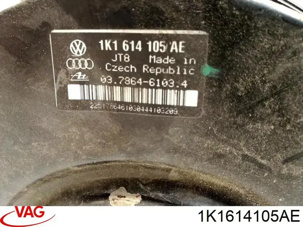 Główny cylinder hamulców VAG 1K1614105AE cena, od 71,51 USD