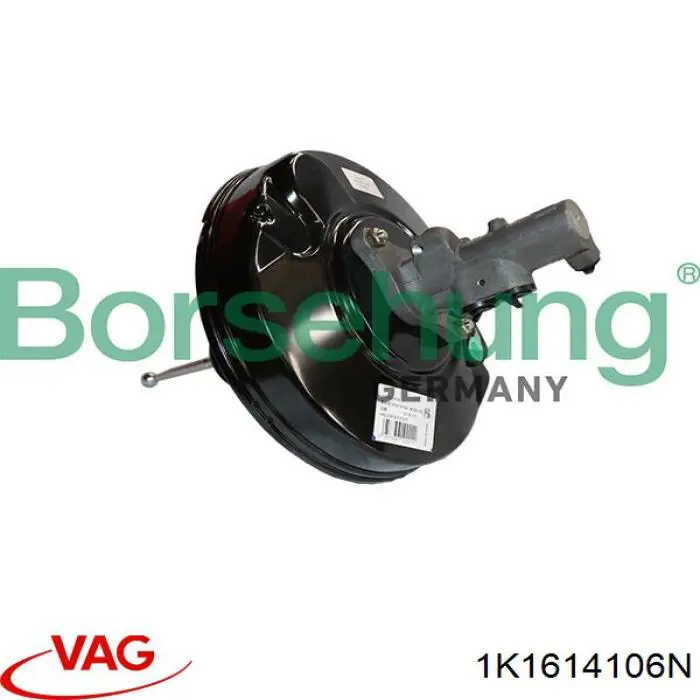 Wzmacniacz próżniowy hamulców 1K1614106N VAG