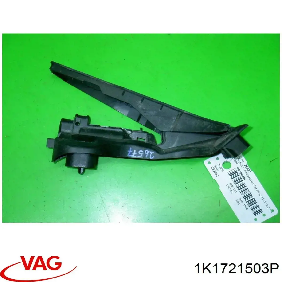 1K1721503P VAG Pedał przyspieszenia (gazu)