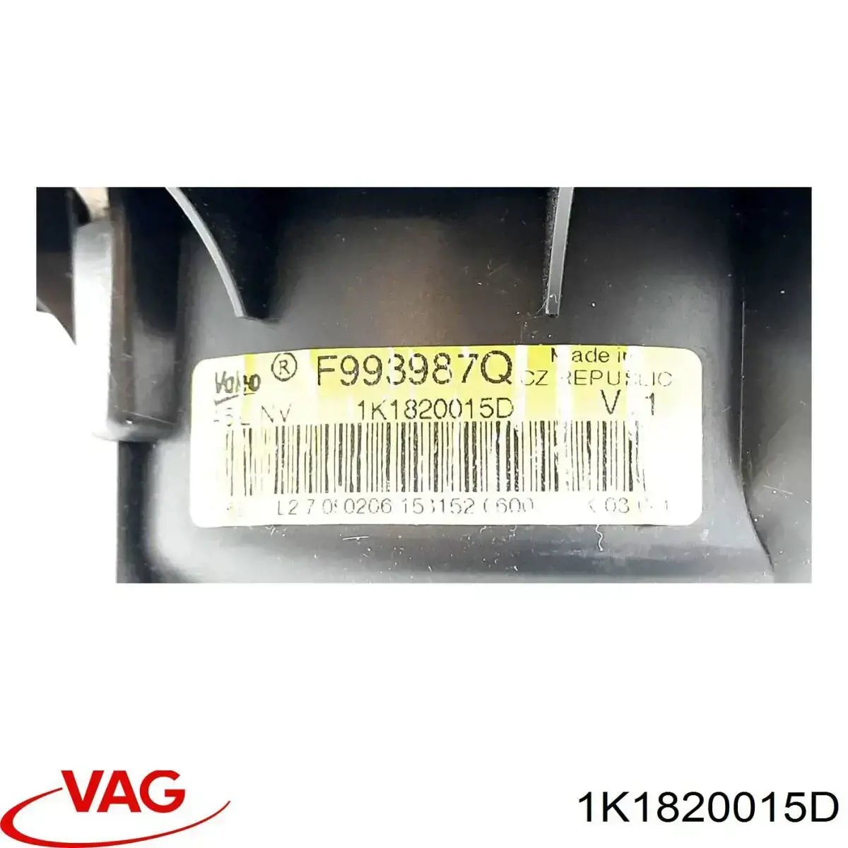1K1820015D VAG Rezystor wentylatora nagrzewnicy (ogrzewacza kabiny)