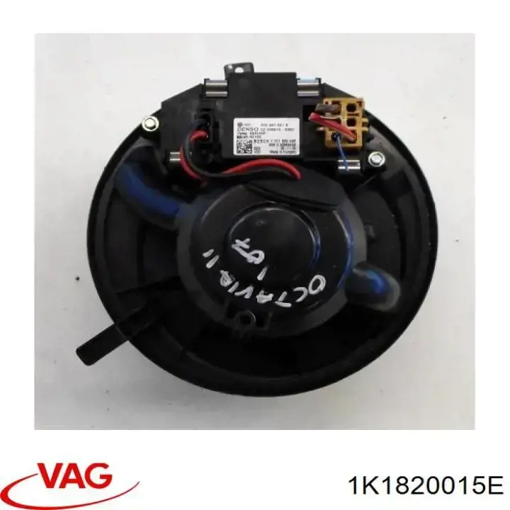 1K1820015E VAG Rezystor wentylatora nagrzewnicy (ogrzewacza kabiny)