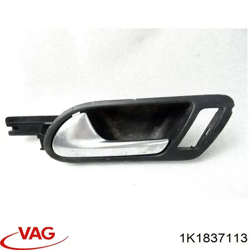 Klamka drzwi przednich wewnętrzna lewa VAG 1K1837113 cena, od 27,24 USD