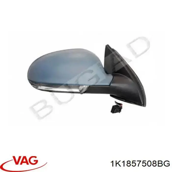 Do koszyka 1K1857508BG VAG Lusterko wsteczne prawe
