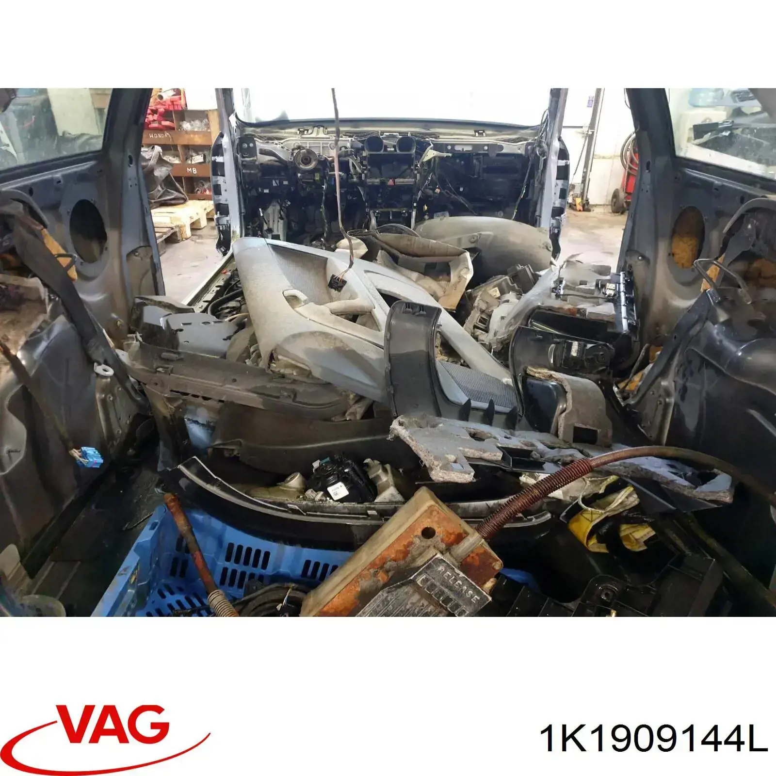 Do koszyka 1K1909144L VAG Listwa kierownicza (maglownica)