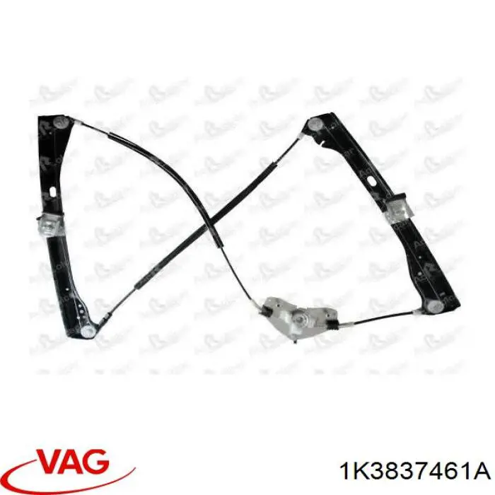 1K3837461A VAG Mechanizm podnoszenia szyby drzwi przednich lewych
