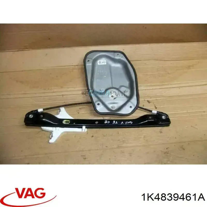 Mechanizm podnoszenia szyby drzwi tylnych lewych VAG 1K4839461A cena, od 47,86 USD
