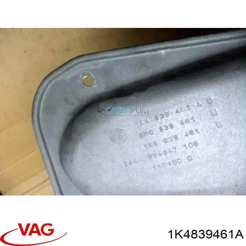 Do koszyka 1K4839461A VAG Mechanizm podnoszenia szyby drzwi tylnych lewych