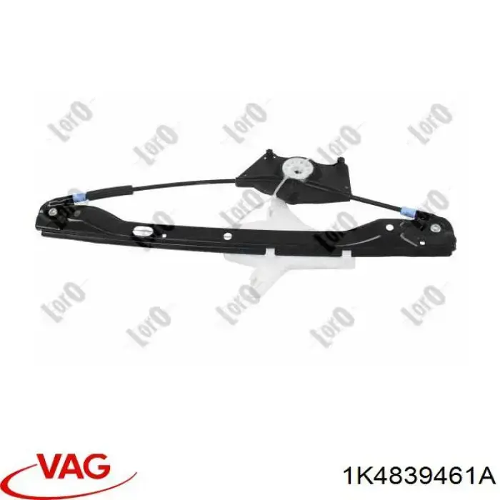 1K4839461A VAG Mechanizm podnoszenia szyby drzwi tylnych lewych