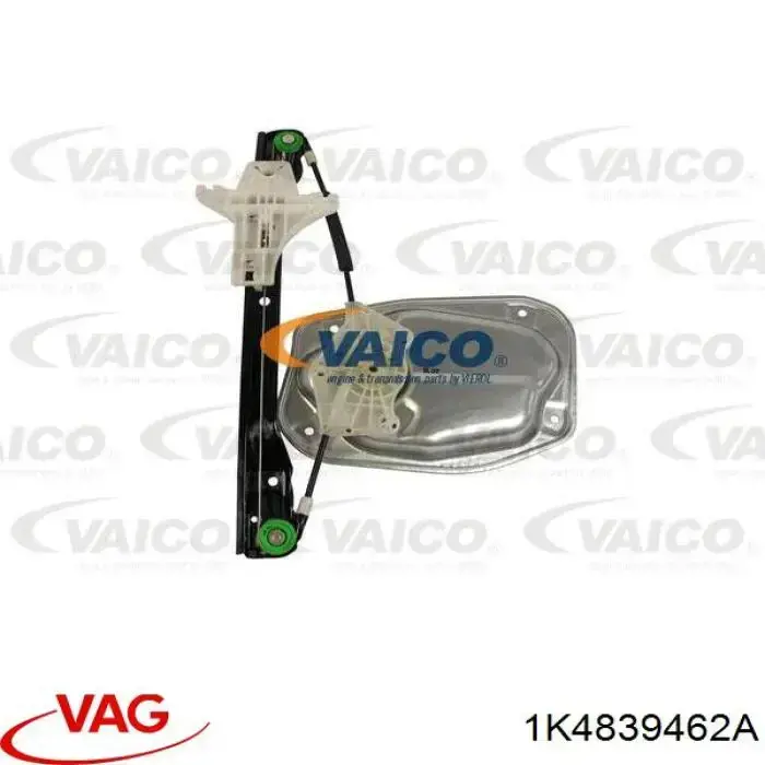Mechanizm podnoszenia szyby drzwi tylnych prawych VAG 1K4839462A cena, od 38,73 USD