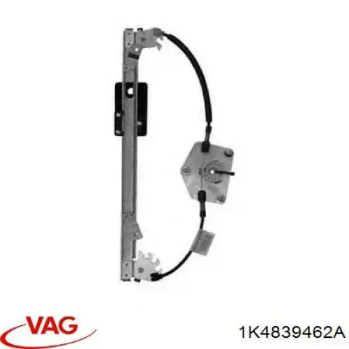 Do koszyka 1K4839462A VAG Mechanizm podnoszenia szyby drzwi tylnych prawych