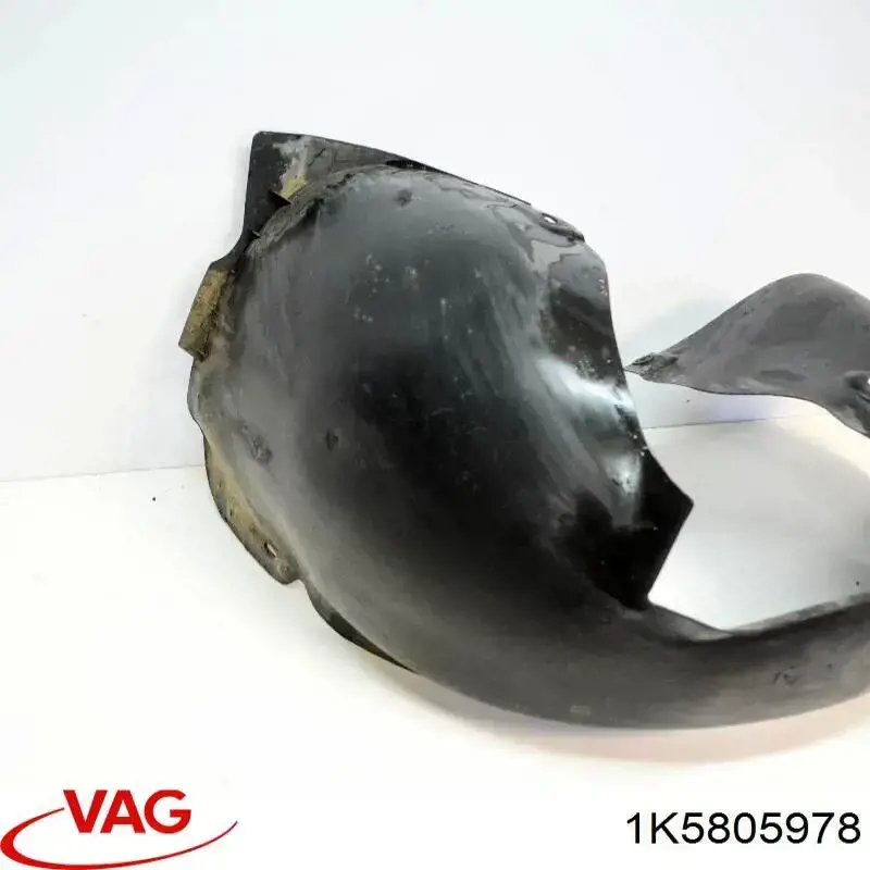 Do koszyka 1K5805978 VAG Nadkole błotnika przedniego prawe