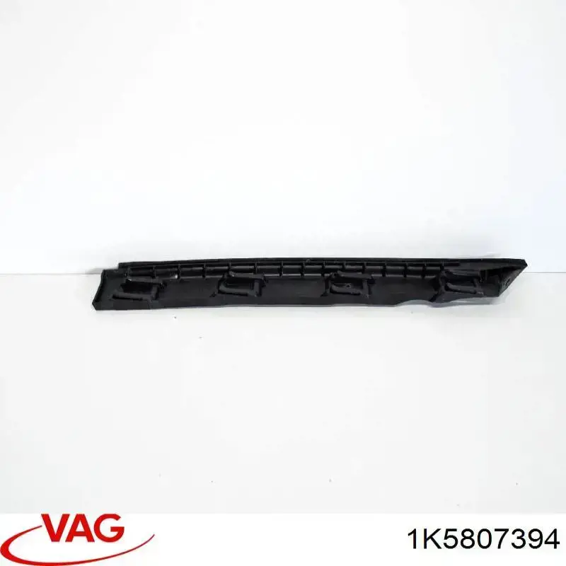 Do koszyka 1K5807394 VAG Prowadnica zderzaka tylnego prawa