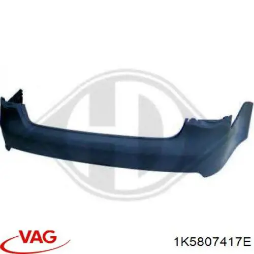 Zderzak tylny 1K5807417E VAG