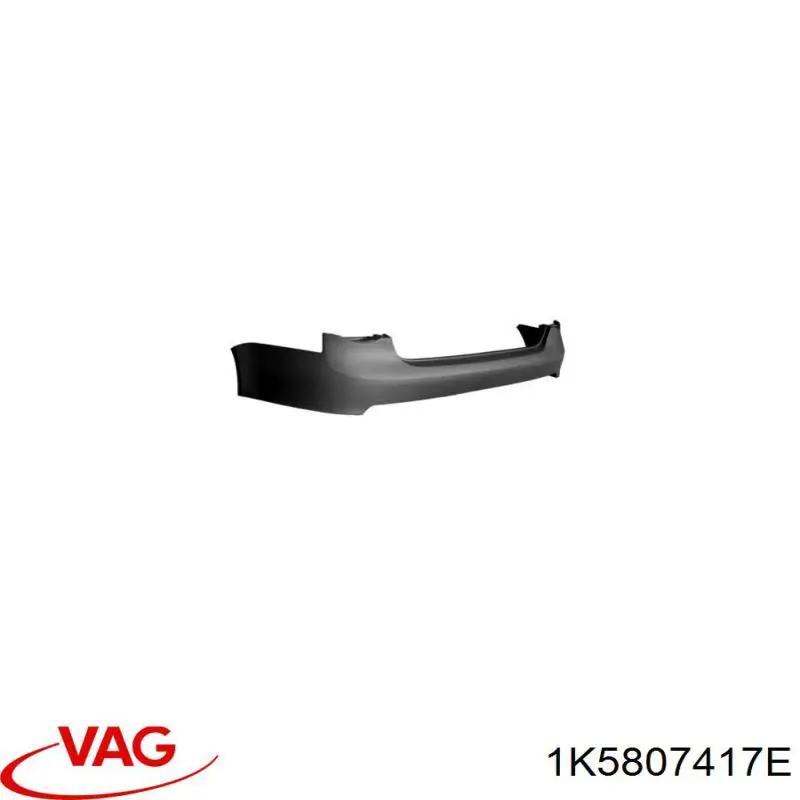 Do koszyka 1K5807417E VAG Zderzak tylny